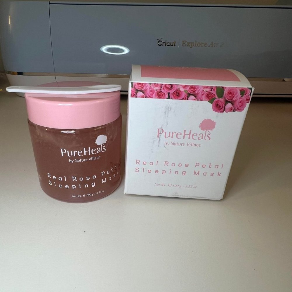 Pureheals real rose petal sleeping mask